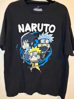 Naruto Shippuden Tee XL Ripple Junction Anime Graphic Shirt